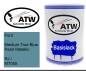 Preview: Ford, Medium True Blue Pearl Metallic, RJ / M7055: 500ml Lackdose, von ATW Autoteile West.